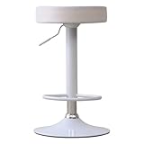 ホワイト／シンプル　ポップ　スツール チェア チェアー カウンターチェア 椅子 いす イス 昇降 バー ジンプル おしゃれ 高さ調整 カラフル