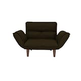 PVC/ブラウン／【1人掛】 ソファ リクライニング 15色 座りやすさ 機能性 リビング コンパクト 使いやすい 1人暮らし ワンルーム