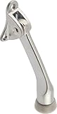The Hillman Group The Hillman Group 853438 4" Kickdown Door Stop- Satin Chrome 1-Pack [並行輸入品]