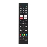 テレビリモコン RCA-RC01 音声検索対応 fit for Vezzer チューナーレステレビ 42Q1L 40Q1 ‎32Q1 ‎25Q1 RCA-32D1 RCA-43N1 RCA-50N1 ‎24F1D RCA-24D1 42L23-NEW対応