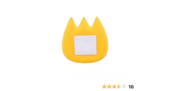 Amazon 幼稚園バッチ チューリップ イエロー 名札 ホルダー 文房具 オフィス用品