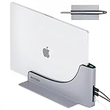 13インチApple MacBook Air用ドック - ドッキングステーション - Thunderbolt 4 USB-Cポート2つでデュアルディスプレイを接続 - Macドッキングステーションハブ - MacBook Air 13インチ(M2、M3、M4、M5 2022-2026)対応