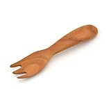 [ラトルウッド]RattleWood キッズ スプーン フォーク 赤ちゃん ベビー 子供 木製 天然木 ウッドカトラリー ギフト baby 離乳食(フォーク)