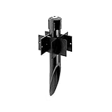 WAC Lighting 9000-RPT-BK WAC Landscape Accessories Pvc 120V Power Mounting Spikeblack [並行輸入品]