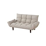 東谷 マイナ 折りたたみカウチソファ LSS-19BE 【代引き不可】 ［int-1］