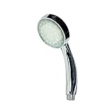 LED シャワーヘッド 煌びやかに虹色変化 電池電源不要！ シャワーヘッドを交換するだけ！