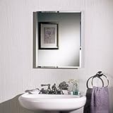 Jensen 868p34wh Framed Horizon single-door Recessed Mount Medicine Cabinet