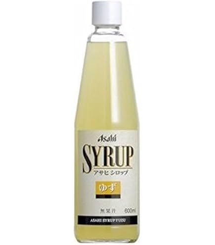 Amazon.co.jp: アサヒ シロップ レモン 果汁入り 600ml×1本 : 食品