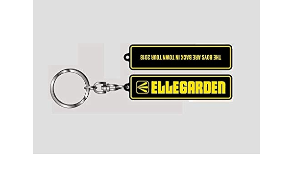 Amazon キーホルダー 黒 黄 Ellegarden エルレガーデン グッズ 18 アニメ 萌えグッズ 通販
