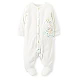 Carter's カーターズ　ブレーメン風　パイル地　カバーオール ロンパース ボディスーツ パジャマ (9M)