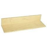 arne ウォールラック 壁掛け棚 本棚 木製 飾り棚 幅80cm 石膏ボード L字型棚 シェルフ up rack 800 メープル