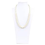 Bumkins Nixi Ciclo Silicone Teething Necklace Navajo White [並行輸入品]