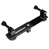 GLIDER GoPro 用 アクセサリー デュアルマウント アダプター 二股 並列 比較動画 アクションカメラ DJI Osmo Pocket3 Action5pro ゴープロ GLD6625MJ249