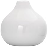Torre & Tagus 901244 Juno Lacquered Bamboo Gourd Vase, Short, White by Torre & Tagus [並行輸入品]