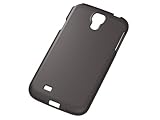 レイ・アウト docomo GALAXY S4 SC-04E用 ソフトジャケット/マットブラック RT-SC04EC6/B