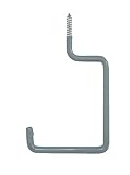 Lehigh SS17 Screw-In Utility Hook, Grey, Pack of 2 [並行輸入品]