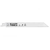 Klein Tools 31738-15 8-Inch, 10/14 TPI Bi-Metal Reciprocating Saw Blade for Wood with Nails, 15-Pack