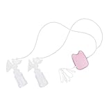Prettyia 電動乳房ポンプ　　高級　　乳房授乳　　幼児　　哺乳瓶　　USB電源　　給餌　　ファッション　　全2様式2色 - ピンク, ドゥルベ