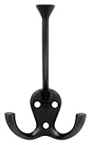 Liberty B42305Z-FB-C Hook with Three Flared Prongs Flat Black [並行輸入品]