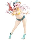 送料無料 すーぱーそに子　スペースポリスver. フィギュア すーぱーそに子フィギュア スペースポリス -ブラック＆ブルーver