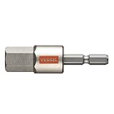 ベッセル(VESSEL) 40V対応 片頭ヘックス 剛彩ビット 対辺14×65 1本 GSH140S