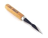 Narex Czech Steel Dual Bevel Carving Striking Marking Knife with Blade from Hardened Cr-Mn Steel Hea