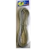 OHM 配線用 小判コード 灰 8m 1200W (04-7354)