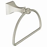 Moen DN8386BN Retreat Bathroom Towel Ring Brushed Nickel [並行輸入品]