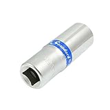 uxcell　6ポイントソケット　クロームバナジウム鋼アクスルナットディープシングル六角ソケット　CR-V鋼