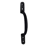 Adonai Hardware Nicanor Black Antique Iron Door Pull