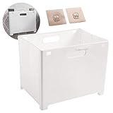 洗濯かご 折りたたみ ランドリーバスケット 壁掛け収納 2つ強力粘着フック付き 脱衣カゴ 通気設計 スペース節約 大容量 ランドリー かご 服・おもちゃ・野菜・本など収納 ホワイト