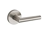 Kwikset 91540-003 Milan Round Hall/Closet Lever in Satin NickelKwikset 91540-003サテンニッケルのミラノラウンドホール/ク