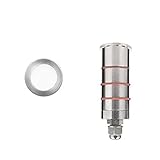 WAC Lighting 1011-30SS 1" Inground LED 12V Slim Round Indicator LightStainless Steel [並行輸入品]