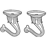 Mintcraft GB0433Lブラック天井フック、カード2