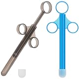 Sexyhot ローション注入器 11ml 2本セット 大容量 ローション 注入 シリンジ ABS製 膣 お尻 アナニー用 潤滑剤注入器具 注射器 バレない 男性用 女性用 (ブラック+ブルー)