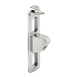 Prime-Line Products E 2098 Plated Diecast Sliding Door Keeper with Anti Lift Pin, Chrome by Prime-Li