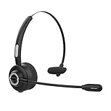 【超長24時間通話】 Heque Bluetooth5.0 ヘッドセット 片耳 ヘッドホン ブルートゥース ボイスチャット用 イヤホン ハン