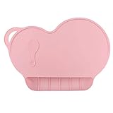QIAONAI ベビー用　食事マット　ランチョンマット 食べこぼしキャッチポッケト付き　ミリコン製 離乳食 ベビー食器　吸盤付き 滑り止め 　幼児 赤ちゃん 子供 キッズ 携帯便利　丸めてお出かけにも