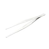 7.9" ロング家庭用フラットチップマニュアルツールストレートピンセット