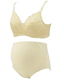 【 アウトレット 】 Angeliebe エンジェリーベ マタニティ インナー 授乳 兼用 ブラジャー 下着 産前 産後 ソフトワイヤー 授乳ブラ D65 バニラ