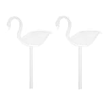 Flameer 水やり　自動給水器　2個　留守　旅行　出張　スワン　鉢植え　プランター　