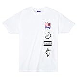 HOORAY(フーレイ) ダンス 衣装 ヒップホップ ラインロゴTシャツ 160 ホワイト