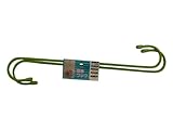 エムエム 園芸フック 太さ5mmx長さ300mm 2個入り グリーン M-300G