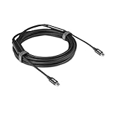 Club 3D USB 3.2 Gen2 Type C to Type C アクティブ 双方向ケーブル 8K60Hz オス／オス 10Gbps 5 m (CAC-1535)