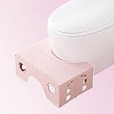 MOTONOYA折り畳み 踏み台 トイレトレーニング ステップ 高さ18cm 踏み台 足置き台 多機能 持ち運び 収納便利 補助スツール ステップスツール 補助便座 キッチン トイレなどに適用 滑り止め (ピンク)