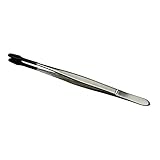15cm stainless steel tweezer for jewelry\/coin\/stamp collection