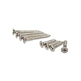 YJB PARTS エスカッション用ビス フロント+リア用8本セット 日本製 (ミリサイズ, ニッケル)