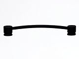 Top Knobs TK65BLK Oval Thin Pull by Top Knobs