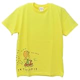 水森亜土 Tシャツ スクーター イエロー Mサイズ