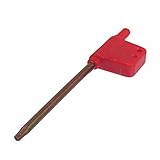 uxcell　トルクスレンチ　T10 　滑り止めグリップ　 旗タイプ　 8.7 x 2.1 x 0.7cm